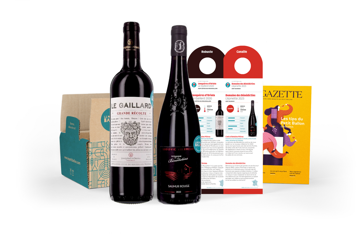 Box Petits Curieux anniversaire, 100% rouge