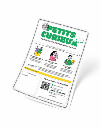 Abonnement Cadeau Petits Curieux Bio
