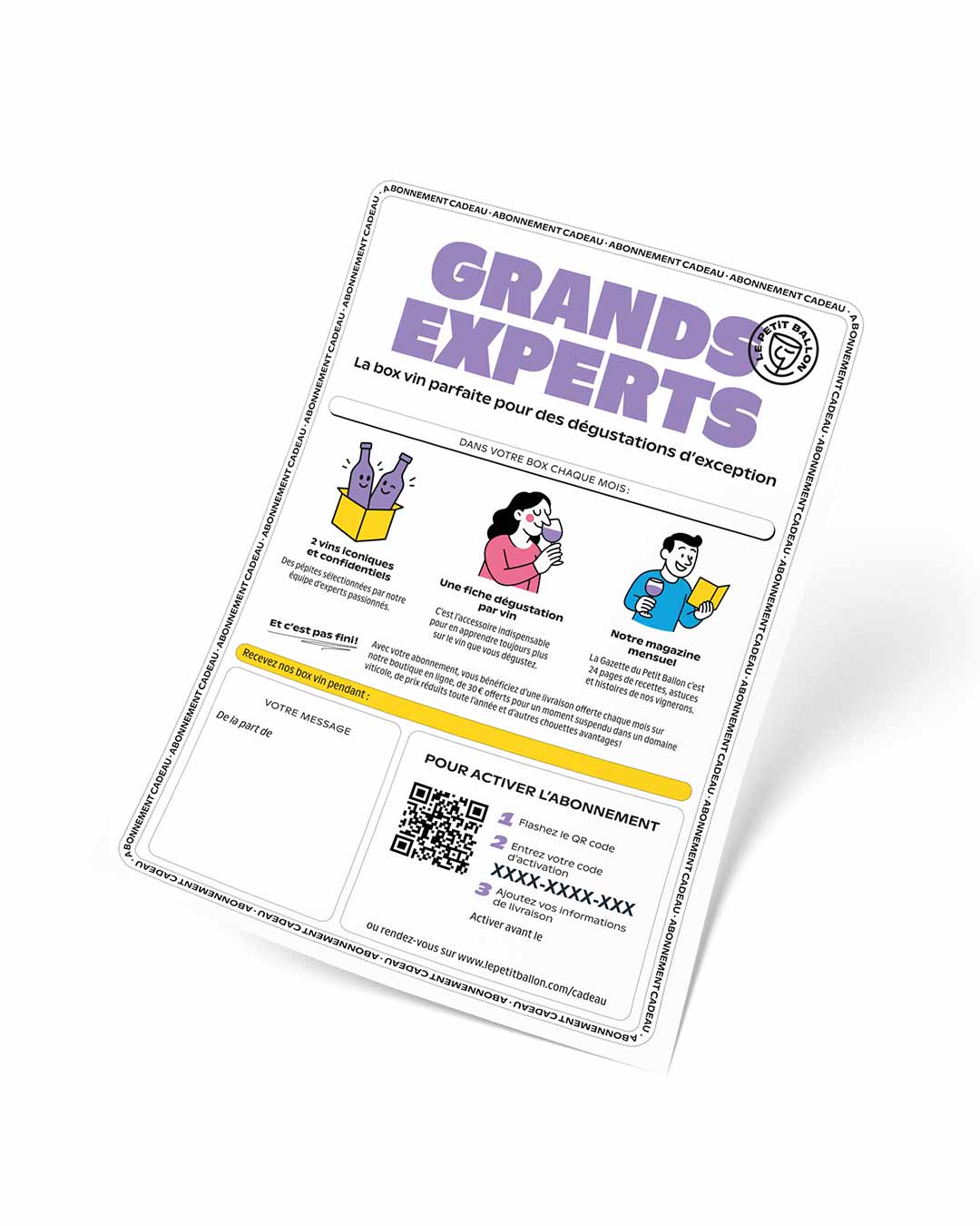 Abonnement Cadeau Grands Experts